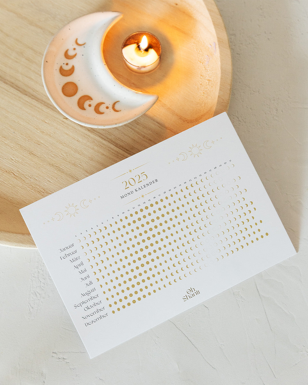 Mondphasen kalender