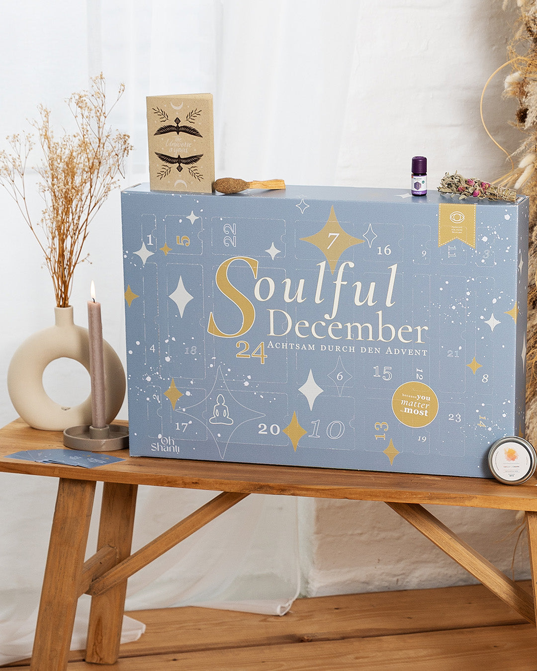 achtsamkeits-adventskalender Oh Shanti