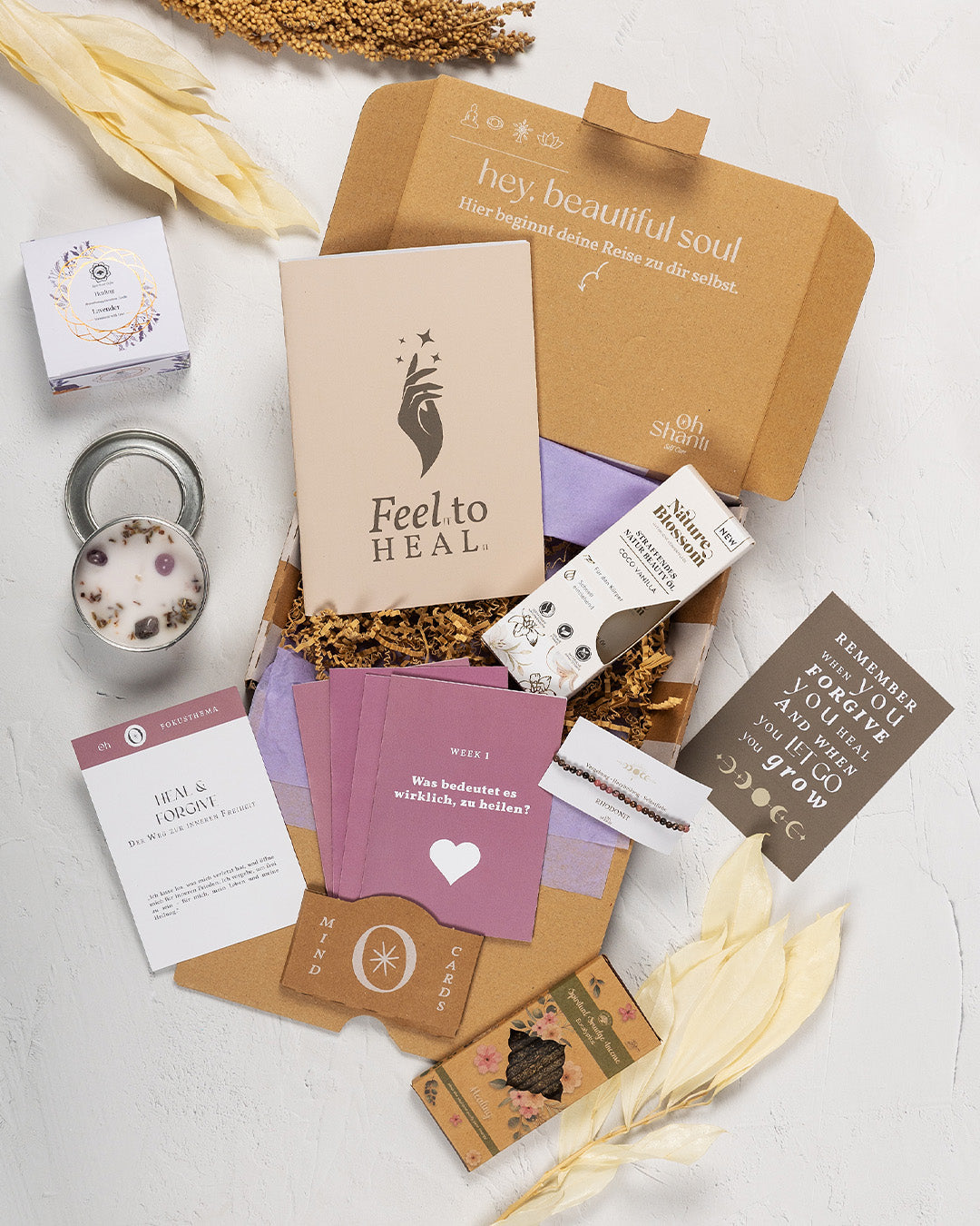 Heal & Forgive Geschenkbox mit Inhalt