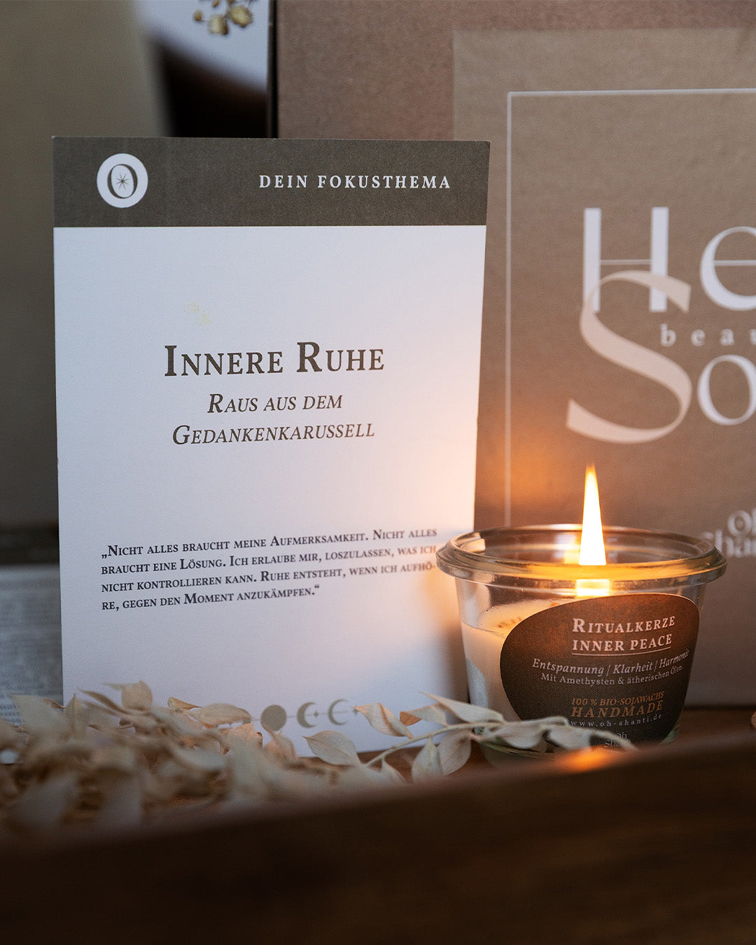 Mind Cards Ruhe Geschenk