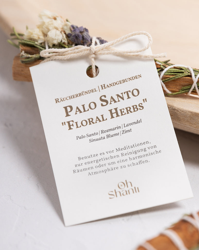 Räucherwerk Palo Santo Floral Herbs