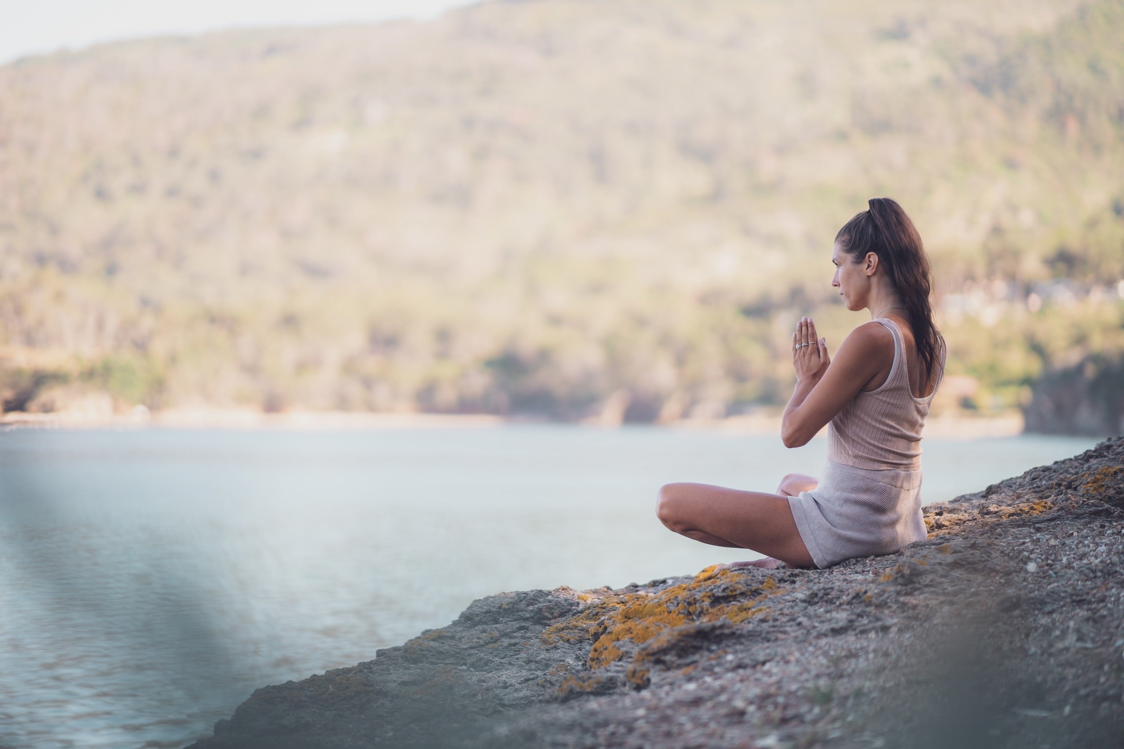 Selbstliebe lernen, Person am Meer 