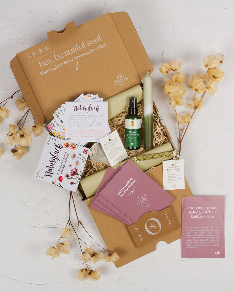 Box zum Thema Waldbaden 