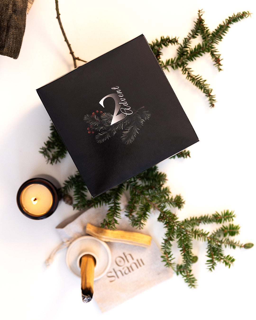 Adventskalender für mentale Gesdunheit, 2. Adventsbox mit Dekoration