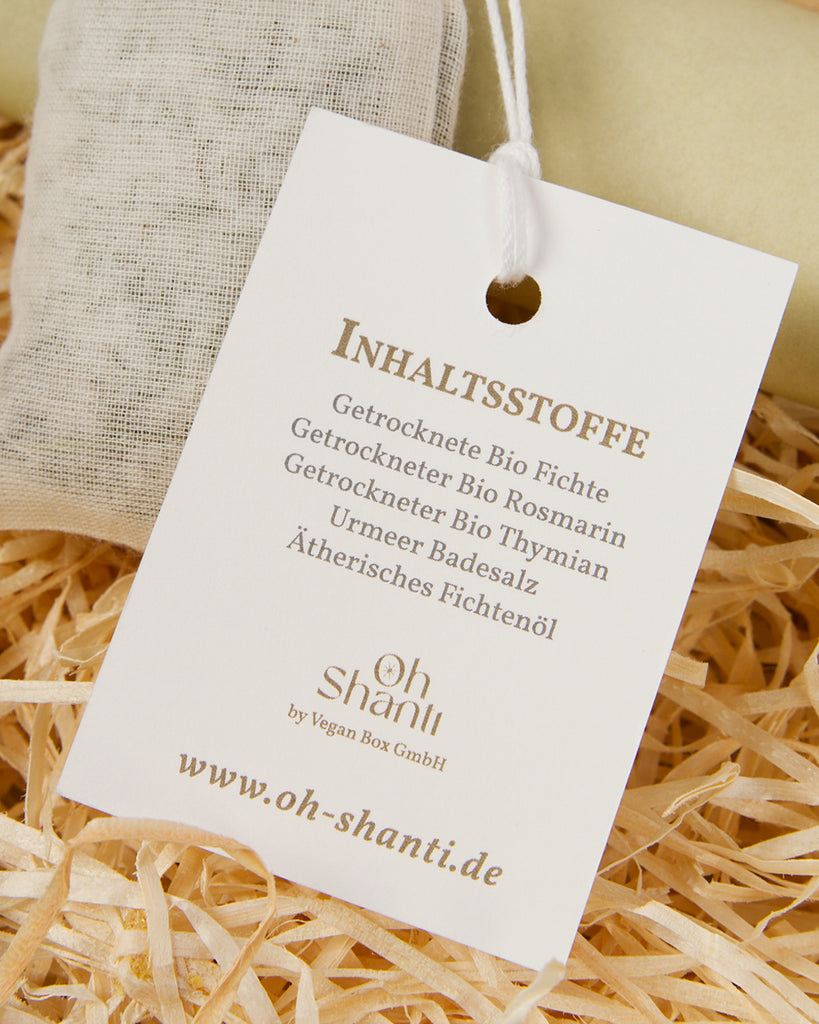 Inhaltsstoffe des natürlichen Badezusatzes