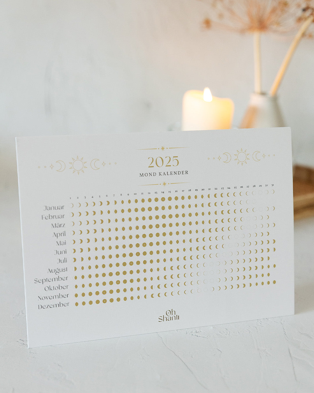 Mond Kalender 2025