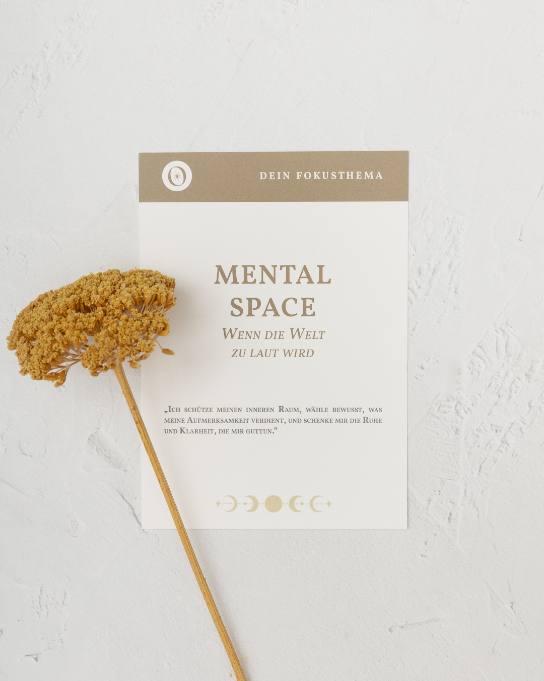 Oh Shanti Mind Cards Mental Space, wenn die Welt zu laut wird 