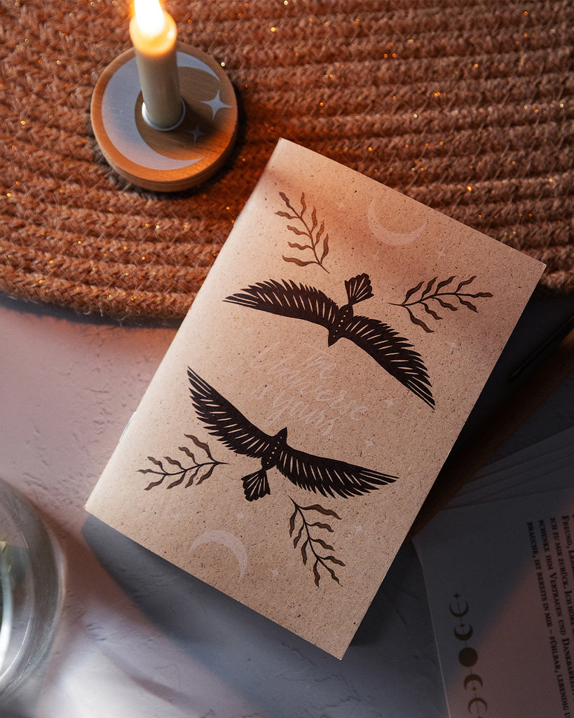 Graspapier Notizheft, Illustration