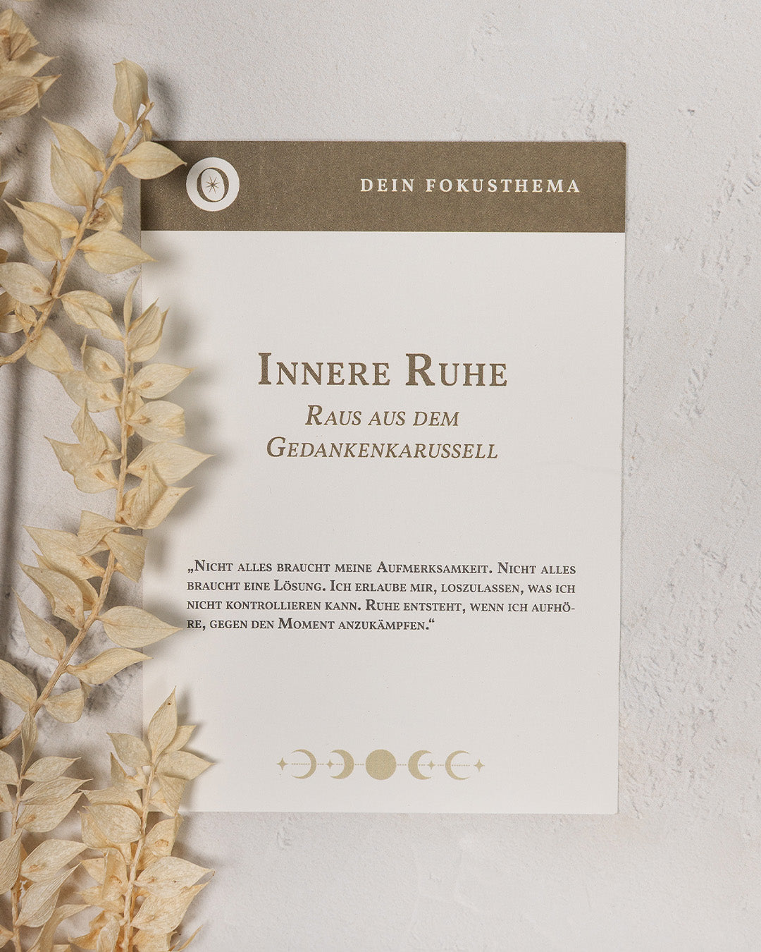 Innere Ruhe Mind Cards