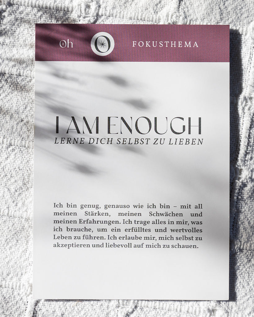 Selflove Box Mindcards I Am Enough